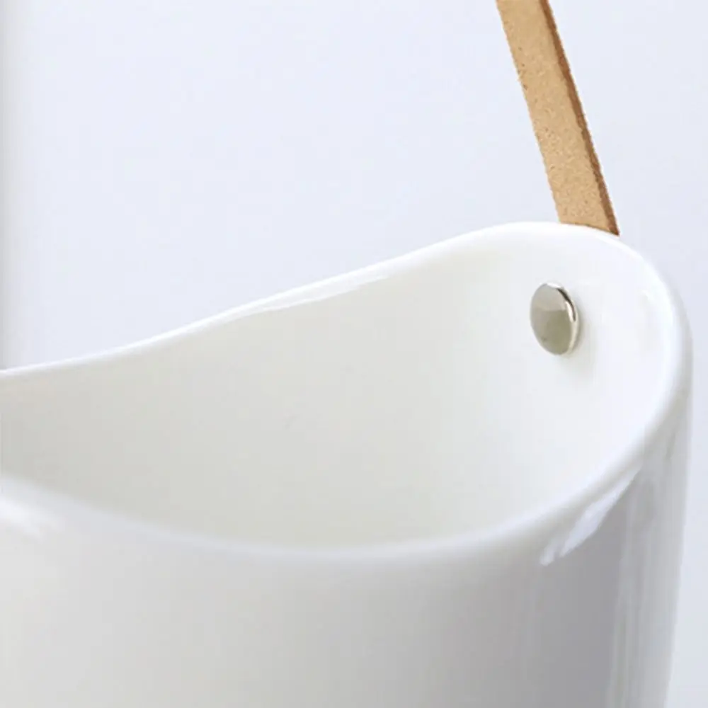 Planting Supplies White Wall Hanging Flower Pot Ceramic Thickened Hanging Flower Basket Sturdy Hydroponic Plant Pot Outdoor
Planting Supplies White Wall Hanging Flower Pot Ceramic Thickened Hanging Flower Basket Sturdy Hydroponic Plant Pot Outdoor