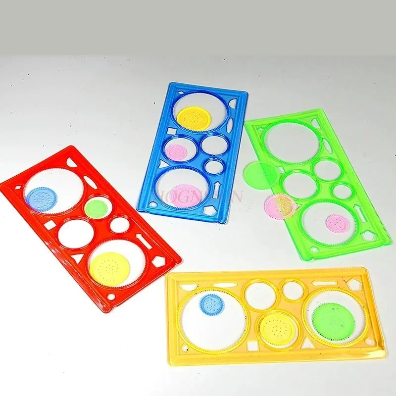 4 шт., линейка Wanhua, волшебный набор, головоломка, шестерня для рисования, многофункциональный набор шаблонов для рисования, линейка
4 шт., линейка Wanhua, волшебный набор, головоломка, шестерня для рисования, многофункциональный набор шаблонов для рисования, линейка