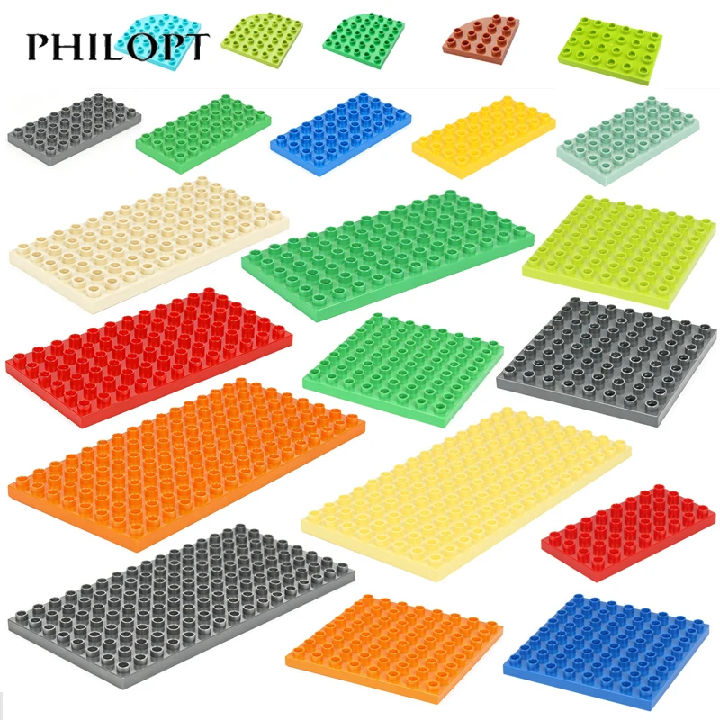 12x16 Dots Big Size Building Blocks Base Plate Compatible Large Bricks Plastic Educational Creative Toys for Children Kid Gifts
12x16 Dots Big Size Building Blocks Base Plate Compatible Large Bricks Plastic Educational Creative Toys for Children Kid Gifts