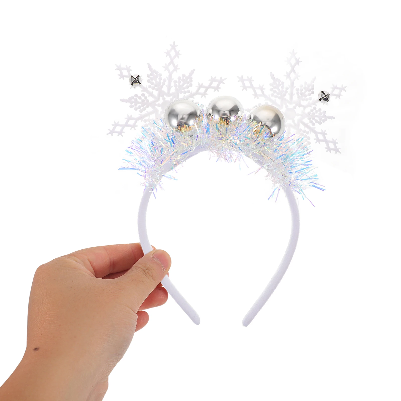 2pcs Christmas Snowflake Headband Glitter Silver Ball Holiday Hair Accessory For Women Winter Party New Year Costume
2pcs Christmas Snowflake Headband Glitter Silver Ball Holiday Hair Accessory For Women Winter Party New Year Costume
