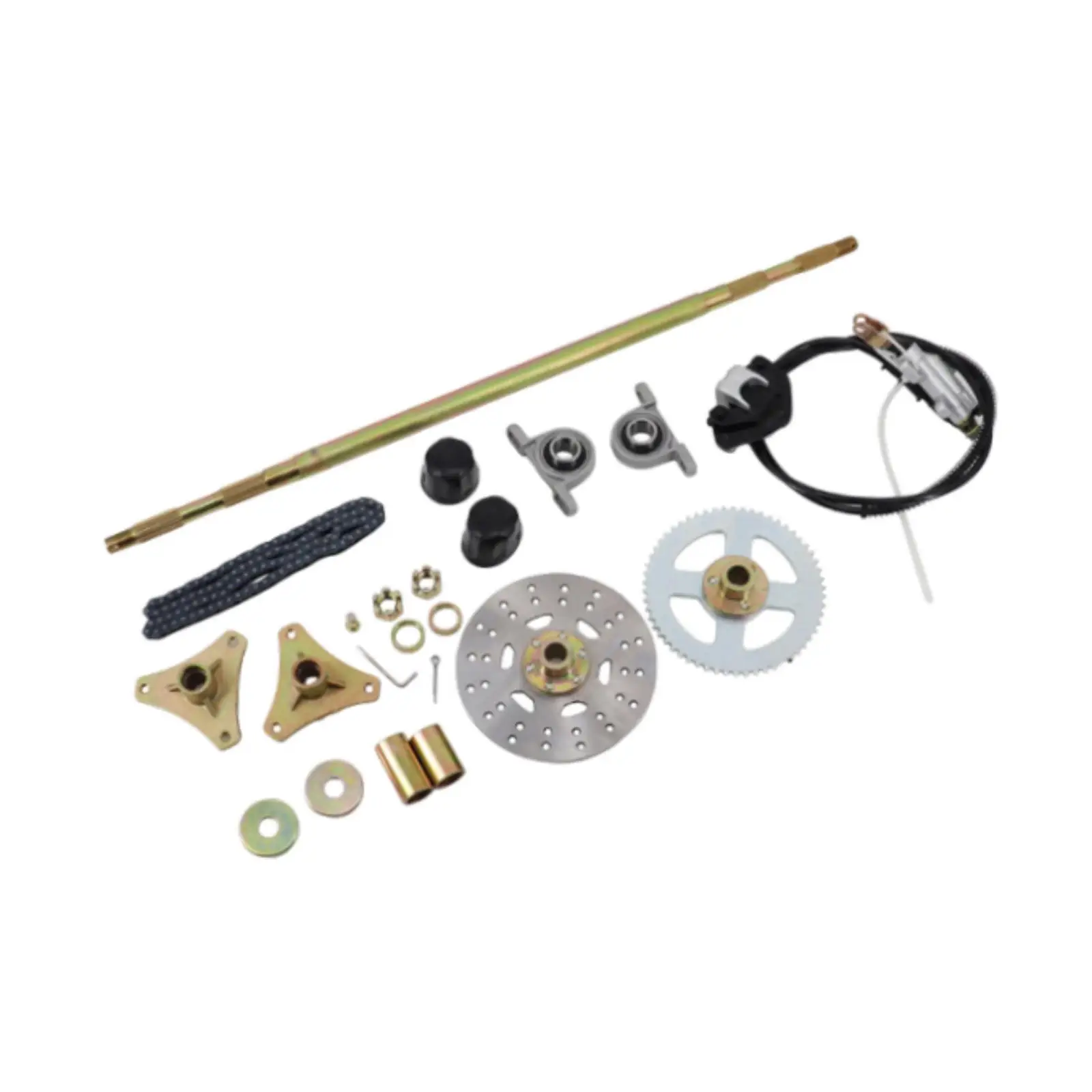 Цепь ступицы вала, детали модификации тормоза, система подвески задней оси, быстрая сборка запасных частей, комплект заднего моста для квадроцикла
Цепь ступицы вала, детали модификации тормоза, система подвески задней оси, быстрая сборка запасных частей, комплект заднего моста для квадроцикла