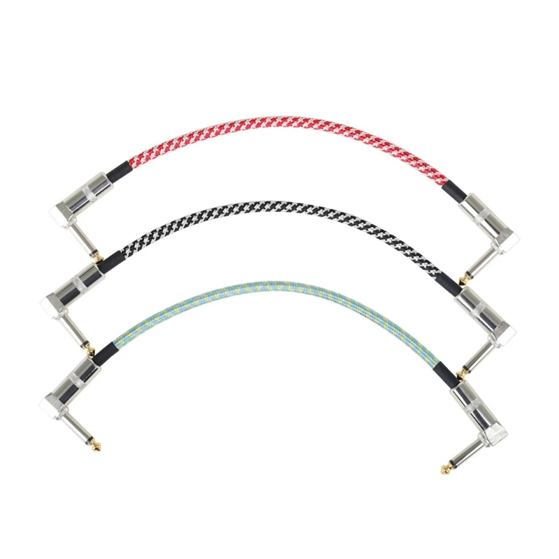 A1A2 Low Noise Good Quality Guitar Patch Cable Right Angle Guitar Patch Cables Professional Patch Cables for Guitar Pedals
A1A2 Low Noise Good Quality Guitar Patch Cable Right Angle Guitar Patch Cables Professional Patch Cables for Guitar Pedals