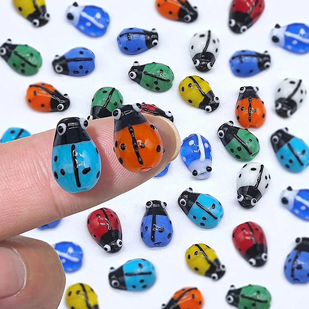 50Pcs Ladybug Diy Beads Manual Jewelry Beads Stylish Craft Beads Exquisite Ornamental Beads For Festival Gifts
50Pcs Ladybug Diy Beads Manual Jewelry Beads Stylish Craft Beads Exquisite Ornamental Beads For Festival Gifts