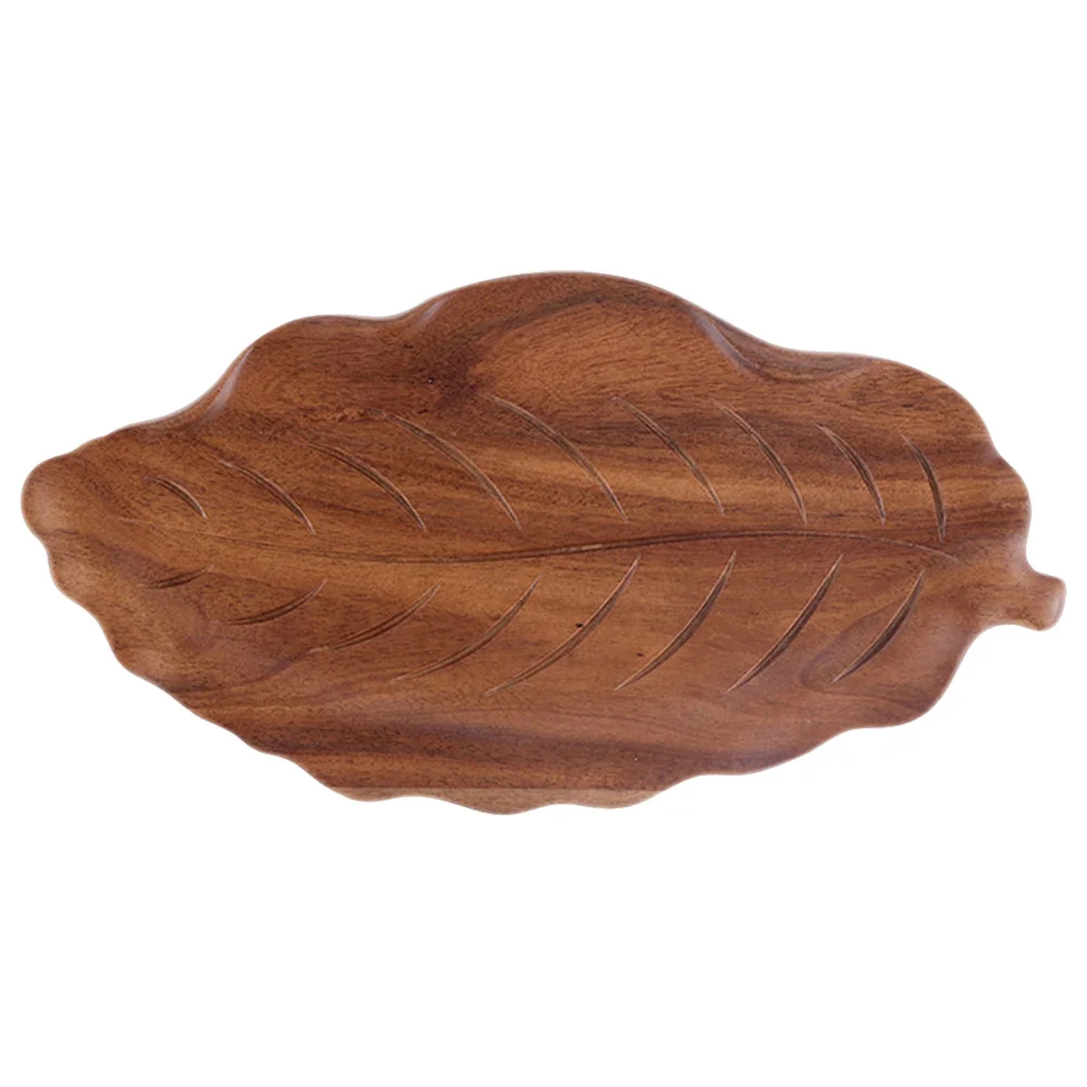 Solid Wood Leaf Natural Grain Food Serving Platter For Tea Desserts Fruits Appetizers Decorative Tray Snack Plate Wooden
Solid Wood Leaf Natural Grain Food Serving Platter For Tea Desserts Fruits Appetizers Decorative Tray Snack Plate Wooden