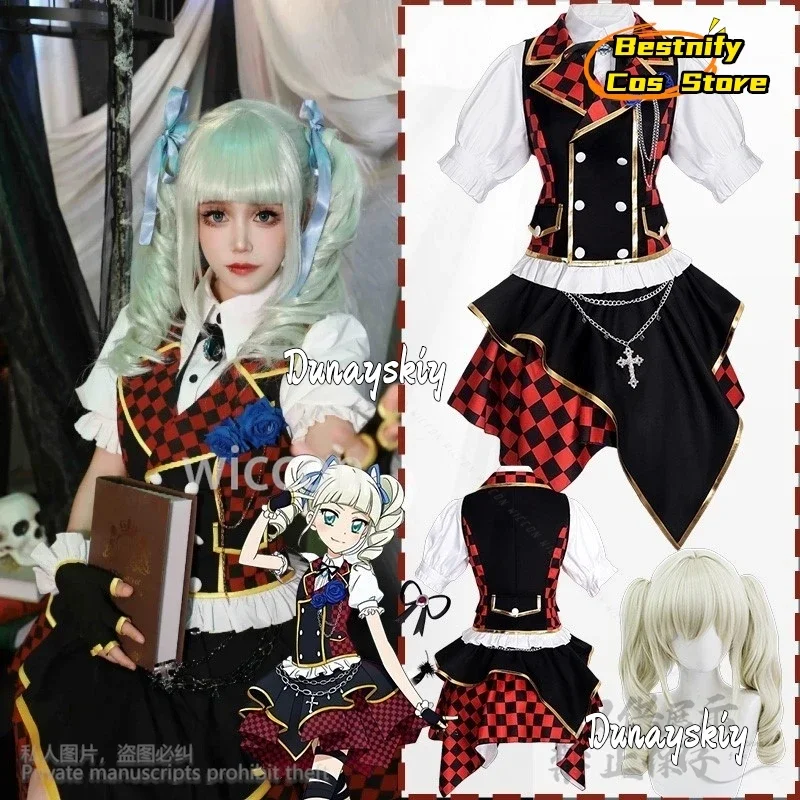 CosplayAnime Aikatsu!cosplay Yurika Costume Japanese Idol Activity Summer Performance Costume Harajuku Plaid Lolita Dress 코스프레
CosplayAnime Aikatsu!cosplay Yurika Costume Japanese Idol Activity Summer Performance Costume Harajuku Plaid Lolita Dress 코스프레