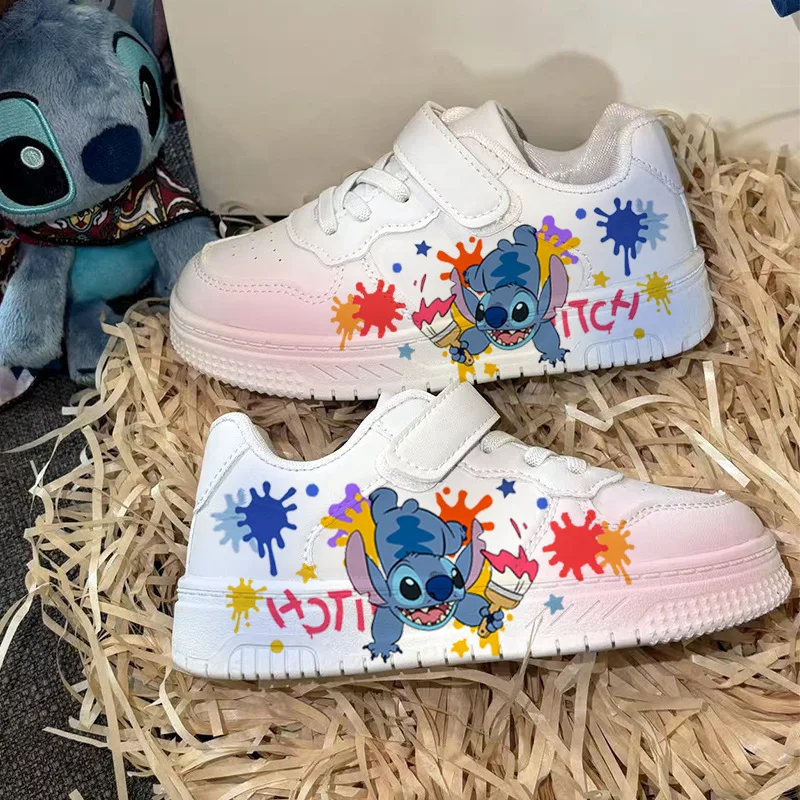 New Disney kids cartoon Stitch cute Casual shoes soft sports shoes for gift EU size 25-35
New Disney kids cartoon Stitch cute Casual shoes soft sports shoes for gift EU size 25-35