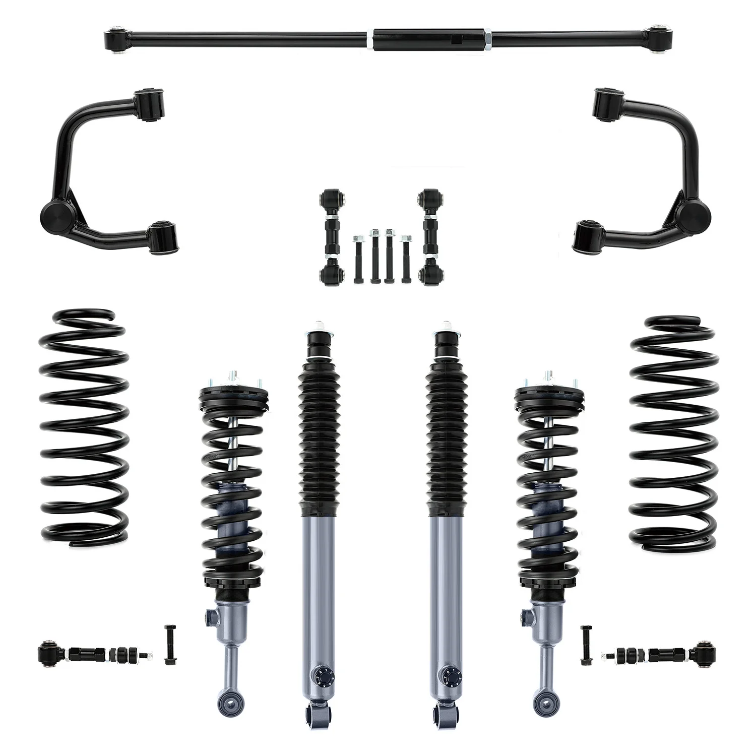 4x4 Offroad Shock Absorber Coilover Suspension Deluxe 0-2"LIFT KIT for FJ/LC120/LC150 LT365101
4x4 Offroad Shock Absorber Coilover Suspension Deluxe 0-2"LIFT KIT for FJ/LC120/LC150 LT365101