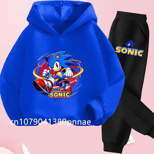Juvenile Hot Movie Sonic Hoodie Set for Girls Anime Hoodies Pants 2pcs Kids Cartoon Teen Tracksuits Toddler Clothes Sport Suit
Juvenile Hot Movie Sonic Hoodie Set for Girls Anime Hoodies Pants 2pcs Kids Cartoon Teen Tracksuits Toddler Clothes Sport Suit