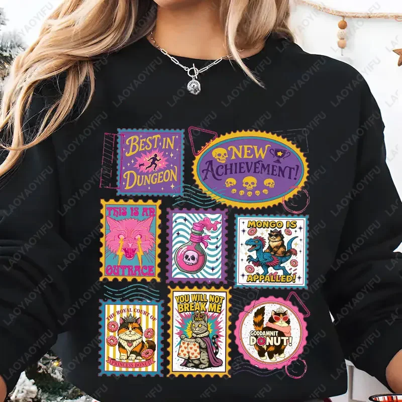 Y2k Streetwear Dungeon Crawler Carl Sweatshirt Dungeon Crawler Carl Inspired Unisex Pullovers Princess Donut Cat Crewneck Sweat
Y2k Streetwear Dungeon Crawler Carl Sweatshirt Dungeon Crawler Carl Inspired Unisex Pullovers Princess Donut Cat Crewneck Sweat