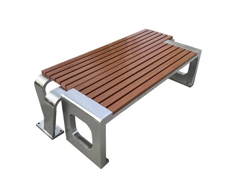 Park outdoor bench stainless steel backrest seat solid wood community garden bench square
Park outdoor bench stainless steel backrest seat solid wood community garden bench square
