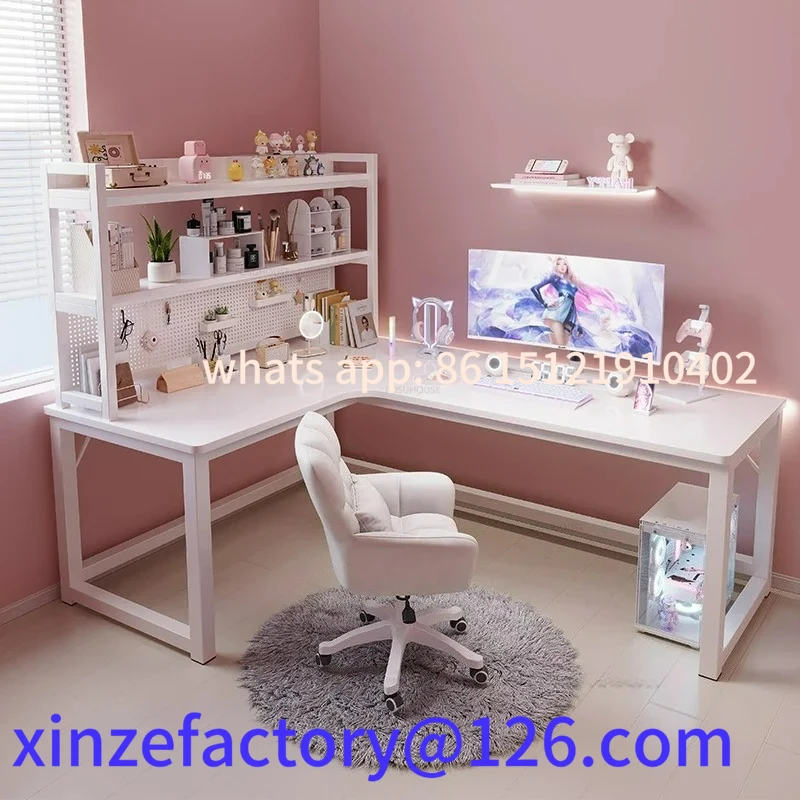 Customizable Modern Corner Computer Desks Home Double Desktop Gaming Esports Table Bedroom Simple
Customizable Modern Corner Computer Desks Home Double Desktop Gaming Esports Table Bedroom Simple