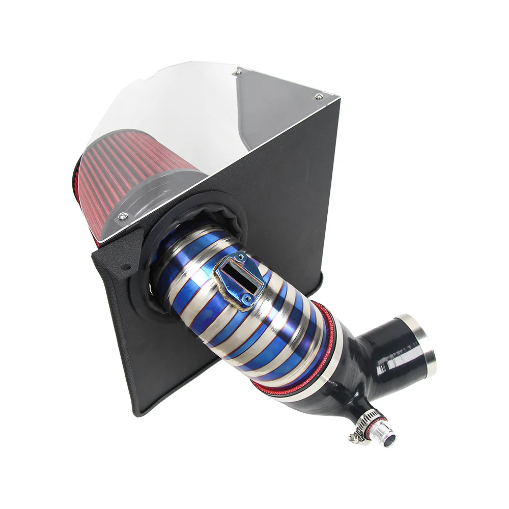 High Quality 4'' Titanium Alloy Blue Cold Air Intake System New Condition for 2019+ for M340i 2020 B58 3.0L Turbo
High Quality 4'' Titanium Alloy Blue Cold Air Intake System New Condition for 2019+ for M340i 2020 B58 3.0L Turbo