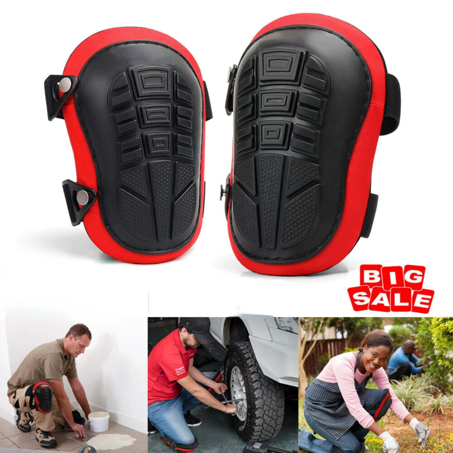 Durable, Reliable, and Protective Knee Pads for Construction, Gardening, Flooring, Carpentry, and Garage Use - Comfortable and L
Durable, Reliable, and Protective Knee Pads for Construction, Gardening, Flooring, Carpentry, and Garage Use - Comfortable and L