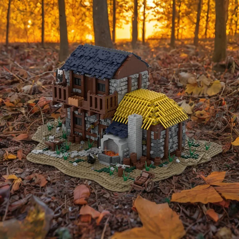 4190 шт. DIY MOC средневековье ковальный дом архитектура образовательные строительные блоки сборка детские игрушки праздничный подарок
4190 шт. DIY MOC средневековье ковальный дом архитектура образовательные строительные блоки сборка детские игрушки праздничный подарок