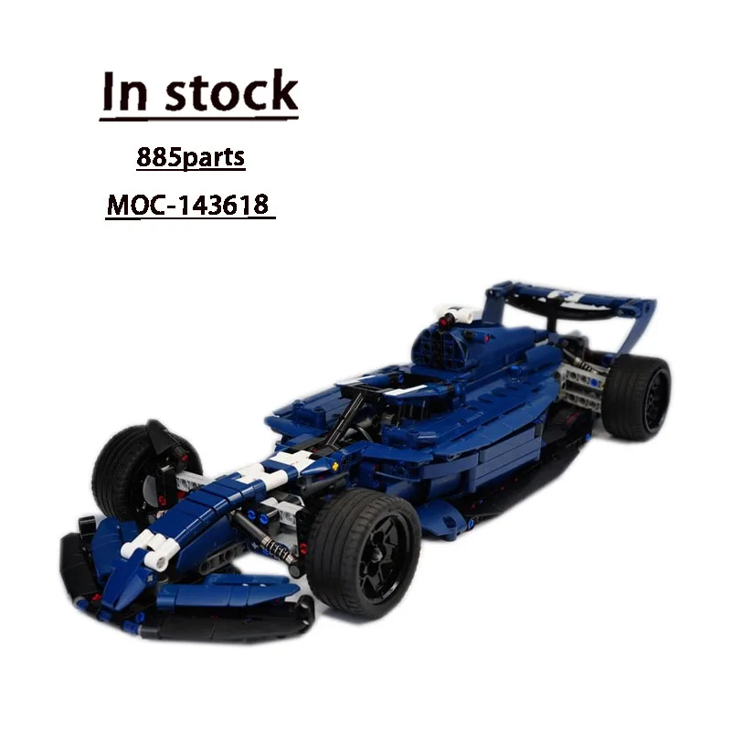 MOC-143618 Classic Iconic F1 Formula Car Sports Car Building Blocks Model 885 PartsMOC Creative Boys Kids Birthday Toy Gift
MOC-143618 Classic Iconic F1 Formula Car Sports Car Building Blocks Model 885 PartsMOC Creative Boys Kids Birthday Toy Gift