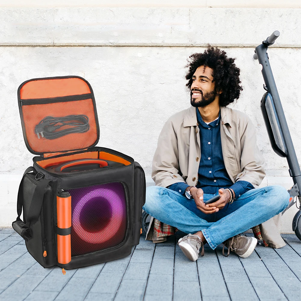 Защитный чехол для JBL Partybox Encore Essential 2, водонепроницаемая двусторонняя сумка для хранения, портативный чехол с защитой от царапин
Защитный чехол для JBL Partybox Encore Essential 2, водонепроницаемая двусторонняя сумка для хранения, портативный чехол с защитой от царапин