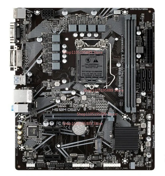 For Gigabyte H510M DS2V Main Board, The Interface Is Normal, Support 10th Generation and 11th Generation
For Gigabyte H510M DS2V Main Board, The Interface Is Normal, Support 10th Generation and 11th Generation