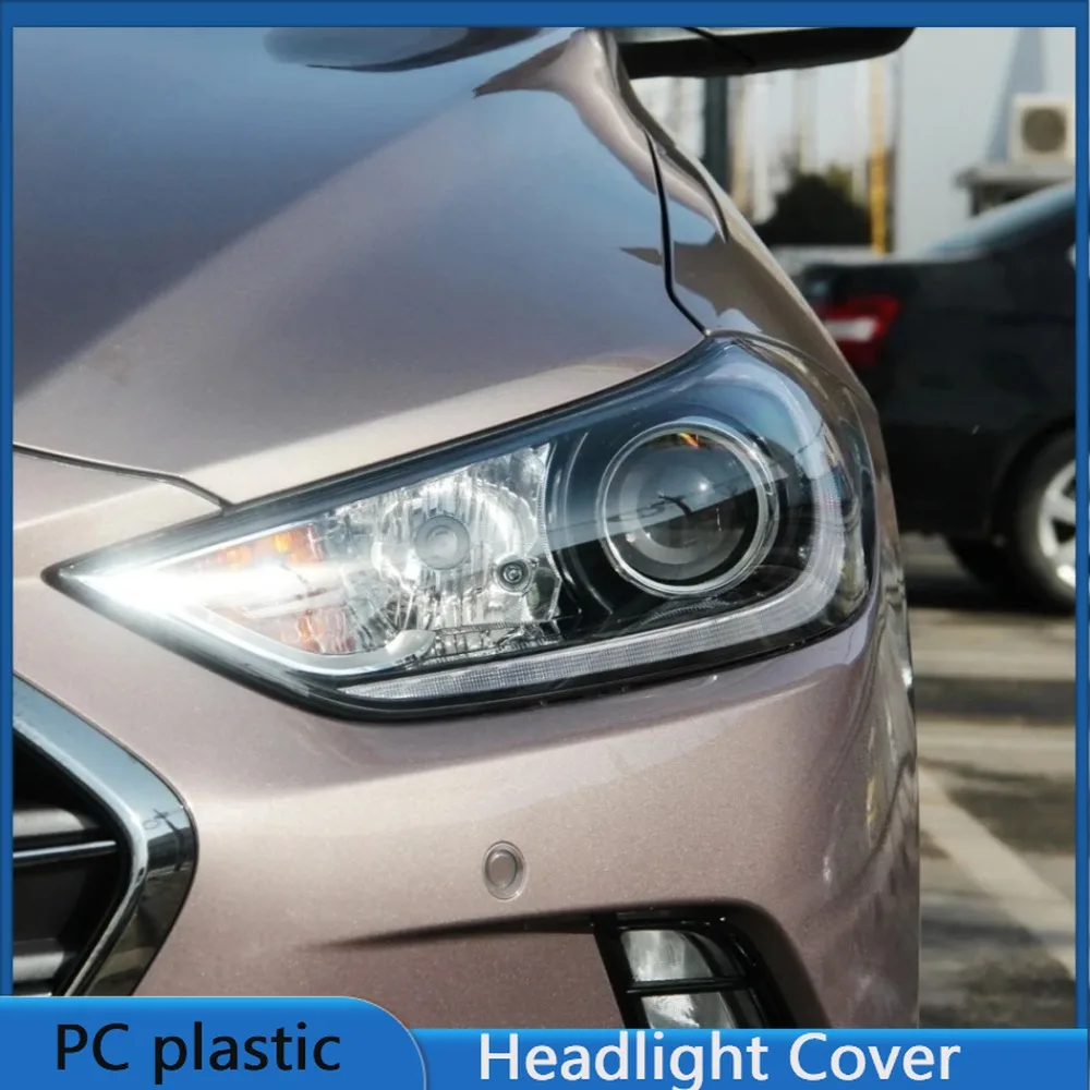 For Hyundai Elantra 2016 2017 2018 Year Front Headlight Cover Transparent Lampshade Headlamp Lens Shell Body Kit Accessories
For Hyundai Elantra 2016 2017 2018 Year Front Headlight Cover Transparent Lampshade Headlamp Lens Shell Body Kit Accessories