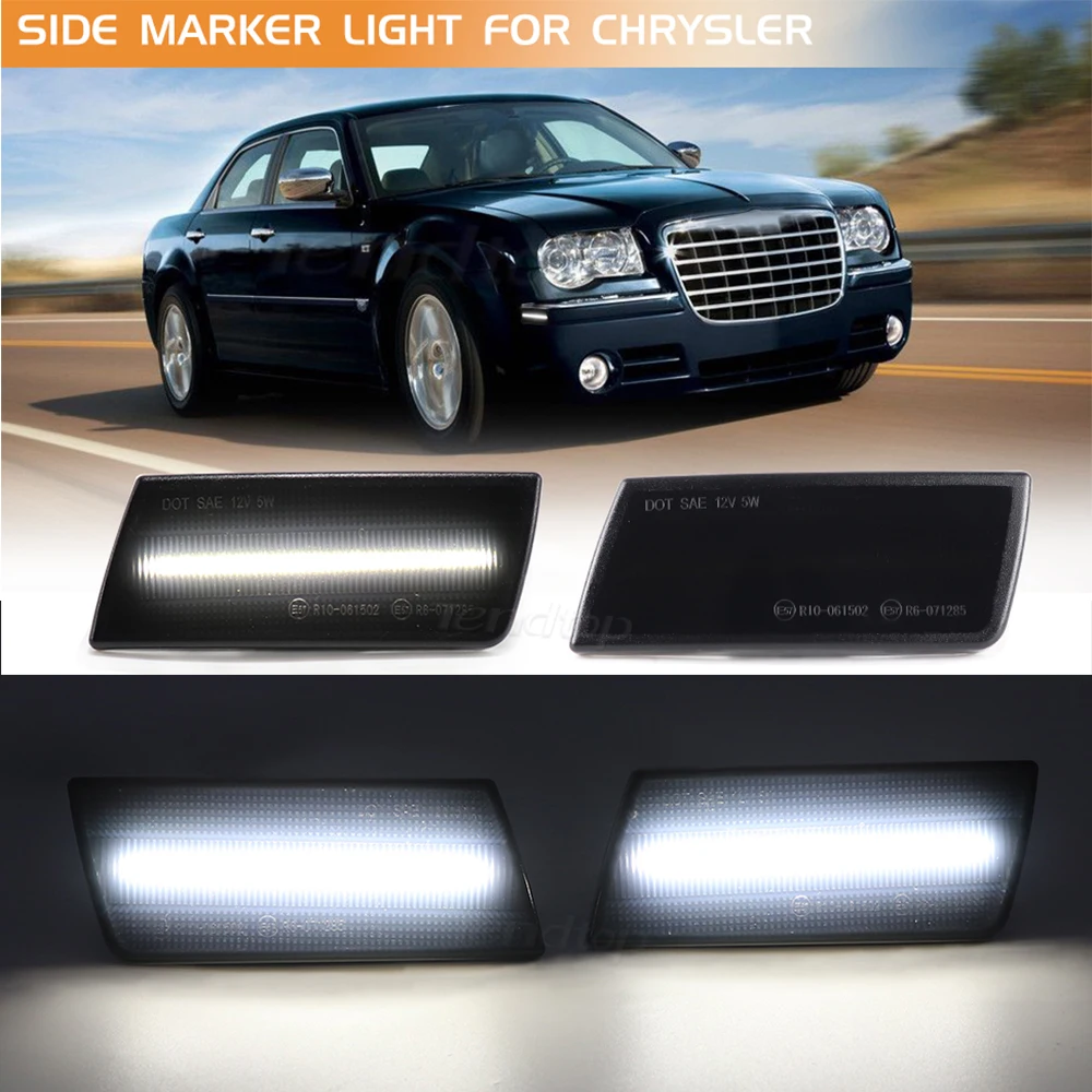 Лампы для указателей поворота с дымовой линзой, задние фары для Chrysler 300 2005-2014
Лампы для указателей поворота с дымовой линзой, задние фары для Chrysler 300 2005-2014