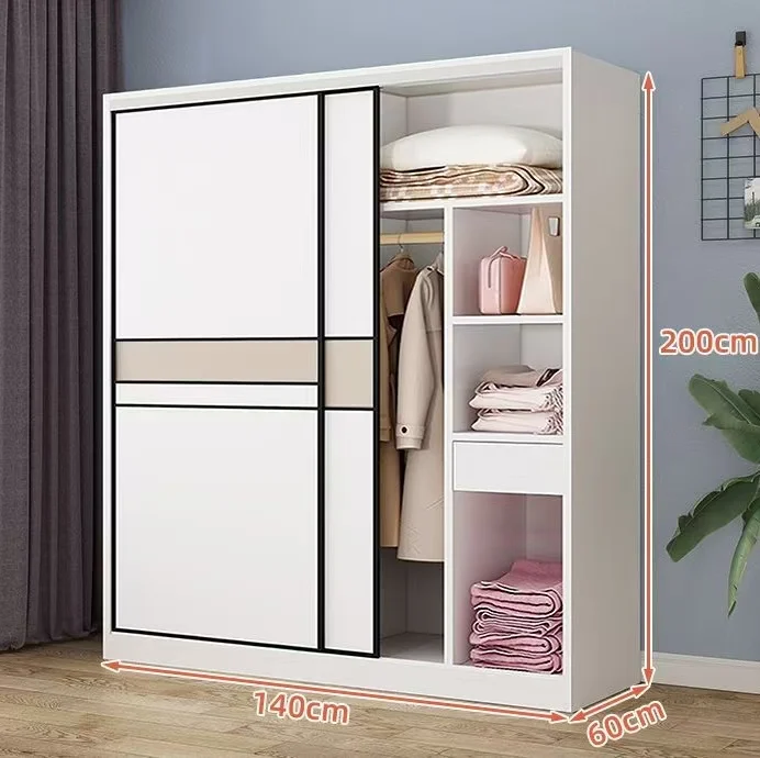 Sliding Wardrobe for Bedroom Simple Storage Cabinet
Sliding Wardrobe for Bedroom Simple Storage Cabinet