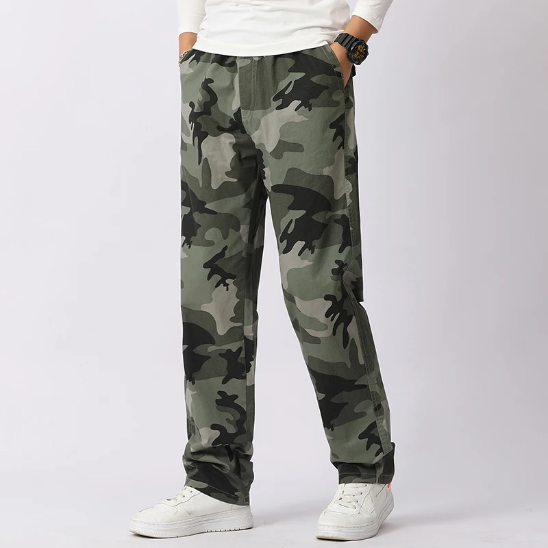 Spring and Autumn New Men's Outdoor Pure Cotton Trousers, Men's Casual Straight Large Size Camouflage Work Style Men's Pants
Spring and Autumn New Men's Outdoor Pure Cotton Trousers, Men's Casual Straight Large Size Camouflage Work Style Men's Pants