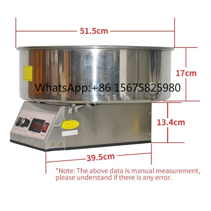 CC-3803 Candy Floss Machine 110/220V Commercial Electric Cotton Candy Maker
CC-3803 Candy Floss Machine 110/220V Commercial Electric Cotton Candy Maker