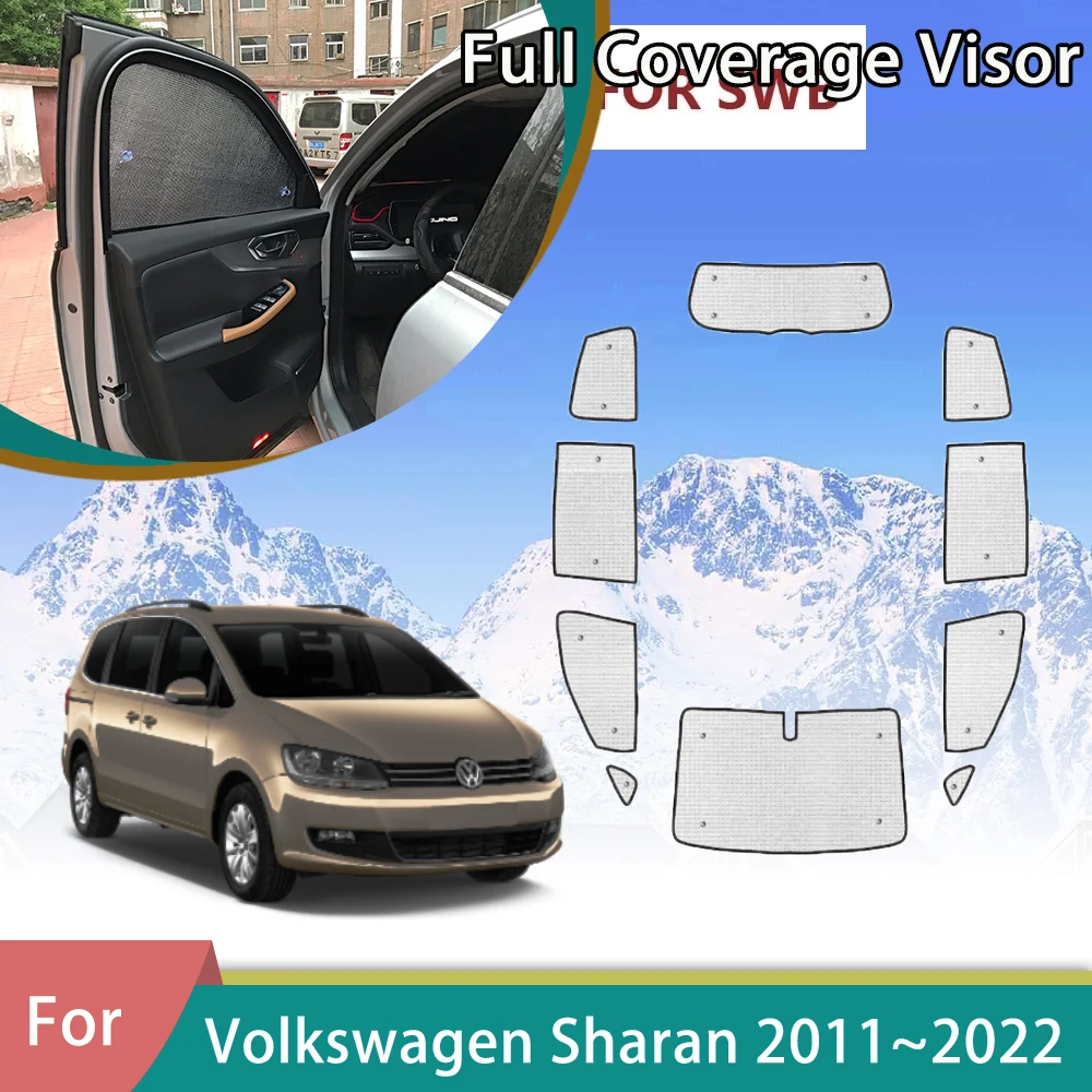 Car Full Cover Sunshade For Volkswagen VW Sharan 7N SEAT Alhambra 2011~2022 Car Anti-UV Window Curtains Protection Accessories
Car Full Cover Sunshade For Volkswagen VW Sharan 7N SEAT Alhambra 2011~2022 Car Anti-UV Window Curtains Protection Accessories