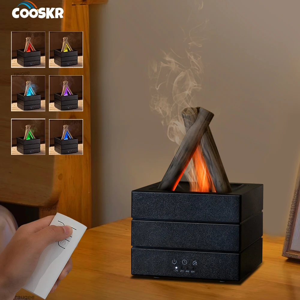 Aroma Humidifier Bonfire Flame Air Humidifier Home Mini Fragrance Essential Oils Diffuser with Remote Control and Colorful Light
Aroma Humidifier Bonfire Flame Air Humidifier Home Mini Fragrance Essential Oils Diffuser with Remote Control and Colorful Light
