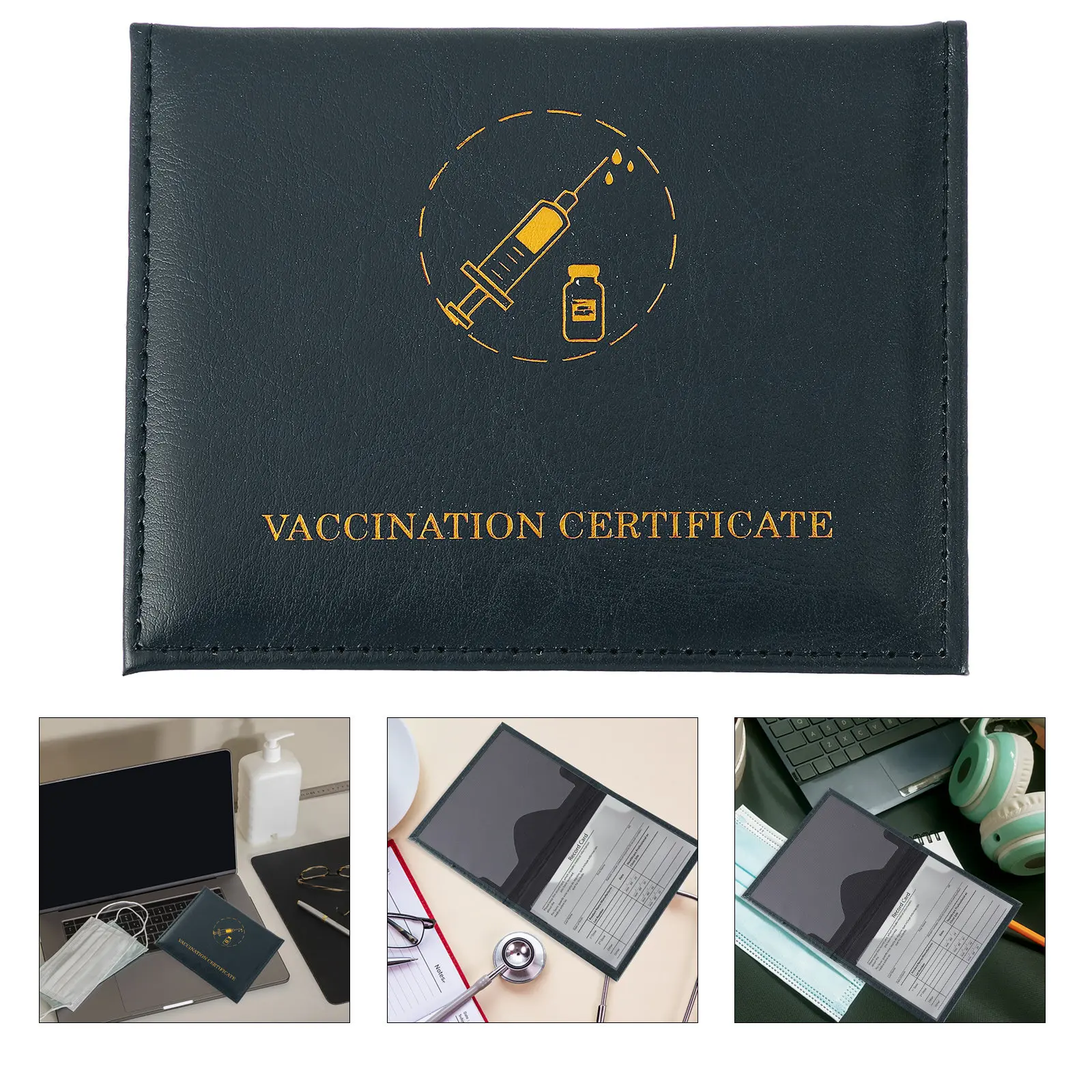3Pcs Cards Protector Dual Slot Immunization Certificate Holder PU Waterproof Protective Cards Cover for Teachers
3Pcs Cards Protector Dual Slot Immunization Certificate Holder PU Waterproof Protective Cards Cover for Teachers