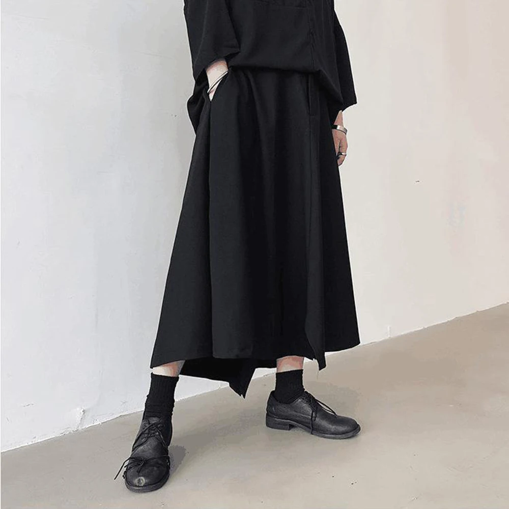 XS-5XL Summer Men's Solid Color Wide-Leg Skirt Pants American Retro Fashion Trend Street Casual Loose Breathable Men's Bottoms
XS-5XL Summer Men's Solid Color Wide-Leg Skirt Pants American Retro Fashion Trend Street Casual Loose Breathable Men's Bottoms