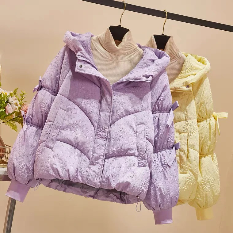 ort Padded Cotton Jaet Women Winter 2024 New Sweet Loose Bowknot Hooded Cotton Coat Sli Commute Korean Sle Thiene...
ort Padded Cotton Jaet Women Winter 2024 New Sweet Loose Bowknot Hooded Cotton Coat Sli Commute Korean Sle Thiene...