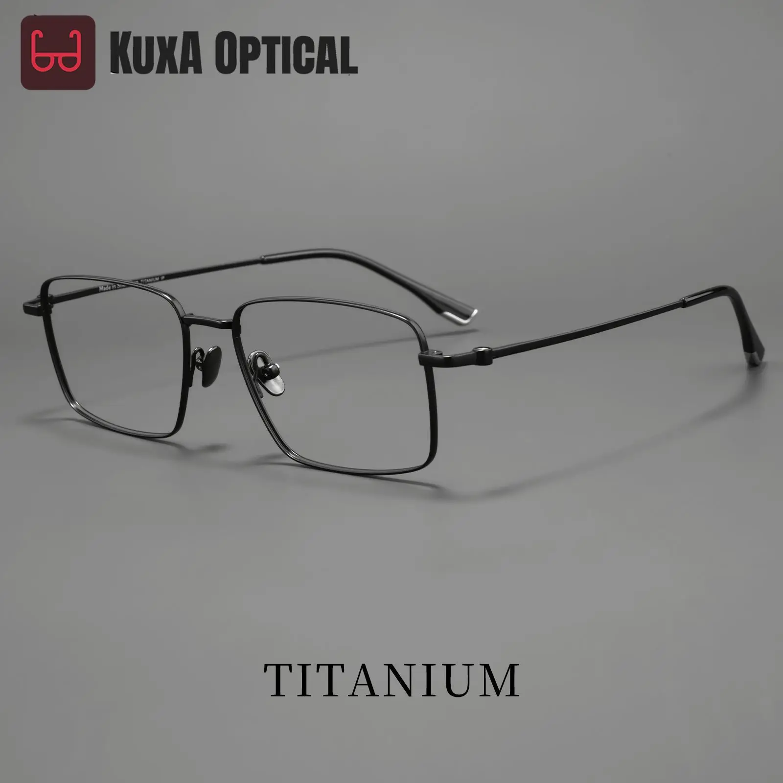 XUKA Luxury Pure Titanium Men's Fashion Retro Square Designer Style Eyeglasses Big Size Glasses Ultra Light 9g Frame 8165S
XUKA Luxury Pure Titanium Men's Fashion Retro Square Designer Style Eyeglasses Big Size Glasses Ultra Light 9g Frame 8165S