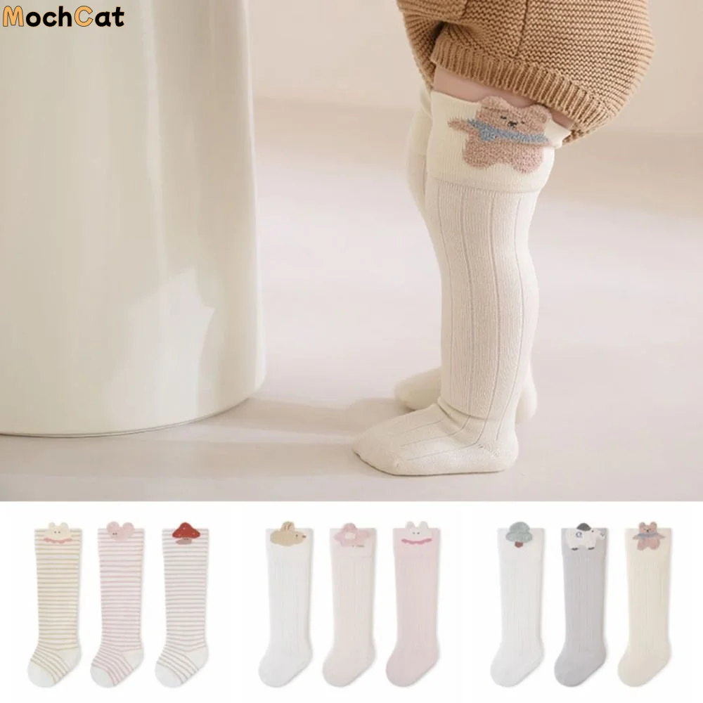 3Pairs Elastic Long Tube Calf Socks Baby Stripe Cute Animals Infant Cotton Stockings Toddle Cotton Cartoon Above Knee Socks Kids
3Pairs Elastic Long Tube Calf Socks Baby Stripe Cute Animals Infant Cotton Stockings Toddle Cotton Cartoon Above Knee Socks Kids