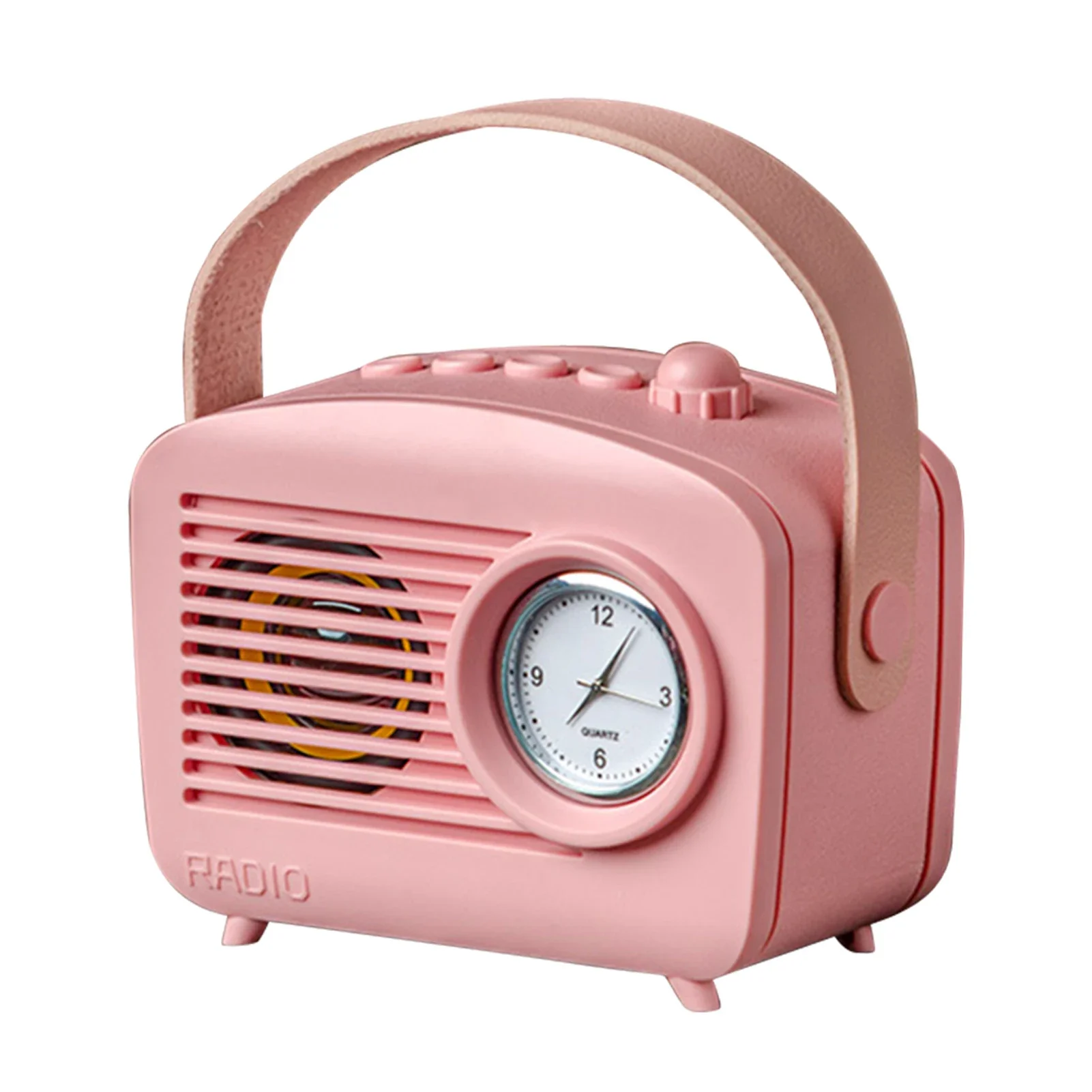 Home Portable Speaker Quartz Clock Gift Silent With Handle Outdoor Office Travel
Home Portable Speaker Quartz Clock Gift Silent With Handle Outdoor Office Travel
