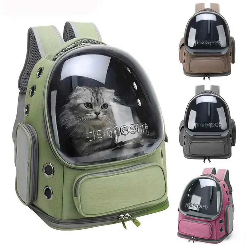 1pc Transparent Pet Carrier Bag Outdoor Travel Backpack for Cats Small Dogs Breathable Ventilated Cat Carrying Bag Pet Supplies
1pc Transparent Pet Carrier Bag Outdoor Travel Backpack for Cats Small Dogs Breathable Ventilated Cat Carrying Bag Pet Supplies