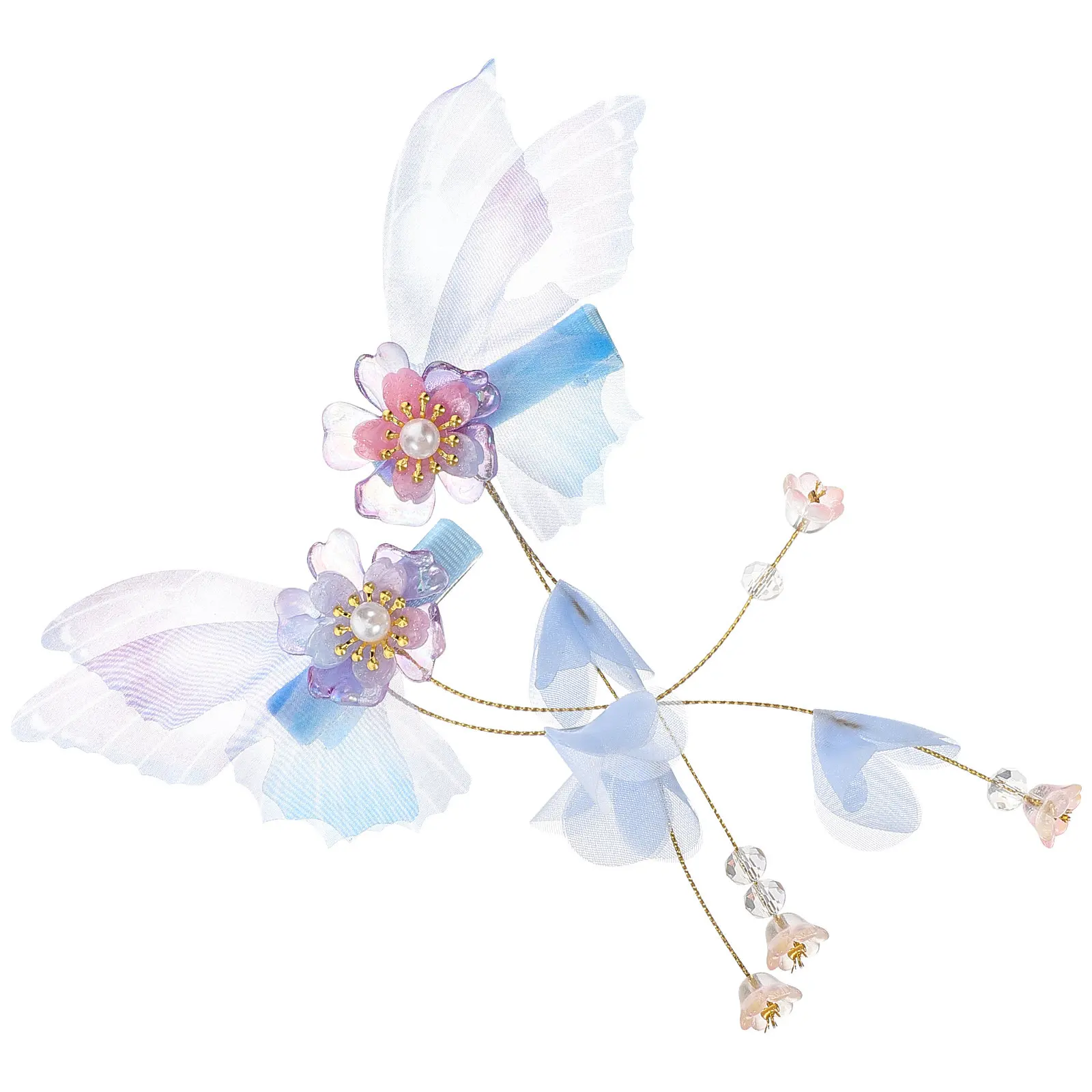 1 Pair Chinese Style Butterfly Hairpins Sturdy Long Tassel Hair Clips Decorative Hair Accessories for Women Girls Ceremony
1 Pair Chinese Style Butterfly Hairpins Sturdy Long Tassel Hair Clips Decorative Hair Accessories for Women Girls Ceremony