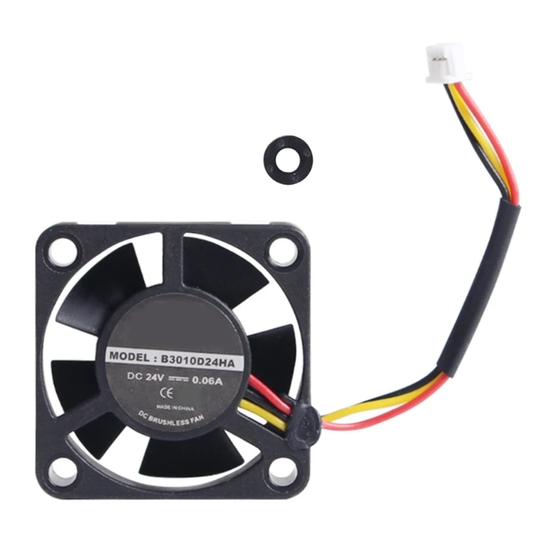 Cooling Fan 3D Printer Part 3010 24V 0.06A 13000RPM Cooling Fan Double Bearing Fan 40x40x10MM Cooling Fan for K1
Cooling Fan 3D Printer Part 3010 24V 0.06A 13000RPM Cooling Fan Double Bearing Fan 40x40x10MM Cooling Fan for K1
