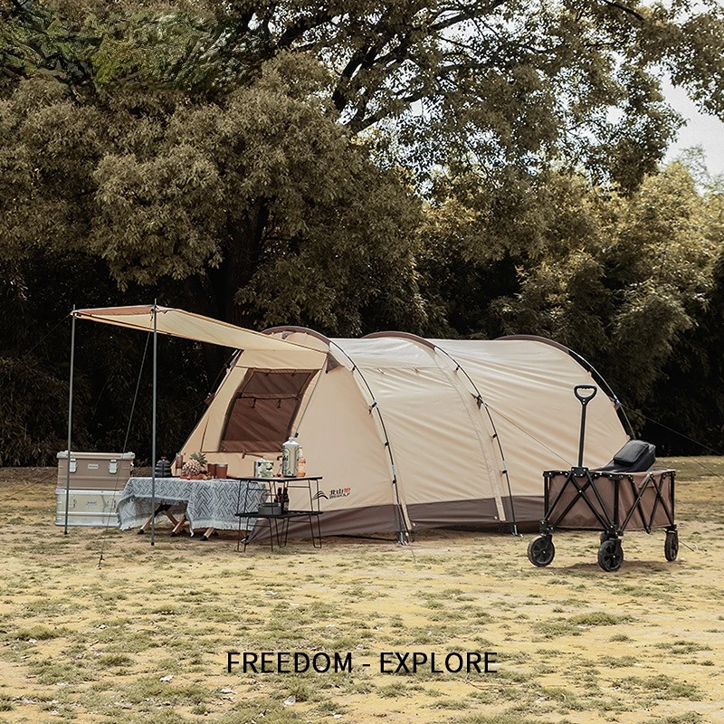 Easy To Install Tunnel Account Outside Camping Thickened and Storm-proof Two-room Portable Folding Camping Gear
Easy To Install Tunnel Account Outside Camping Thickened and Storm-proof Two-room Portable Folding Camping Gear