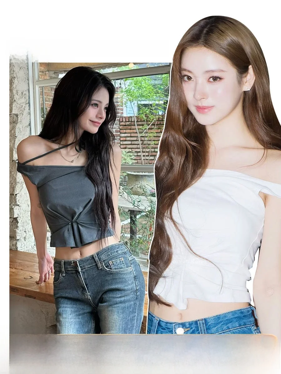 Painorpleasure Women's Shoulder Bared Neck Hanging Strap Vest Summer Short Sleeve Casual Style Embroidery Front Button Outfit
Painorpleasure Women's Shoulder Bared Neck Hanging Strap Vest Summer Short Sleeve Casual Style Embroidery Front Button Outfit