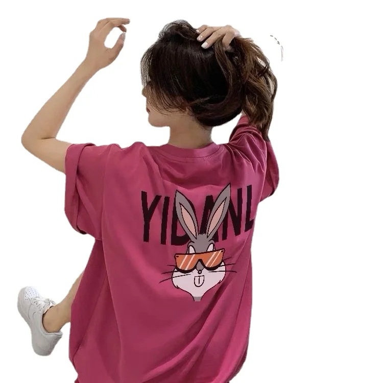 Футболка женская с коротким рукавом, 2023 хлопок, Ярко-белая тонкая свободная футболка в стиле ретро, Y2K, лето
Футболка женская с коротким рукавом, 2023 хлопок, Ярко-белая тонкая свободная футболка в стиле ретро, Y2K, лето