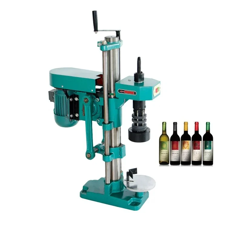 Полуавтоматическая машина для укупорки бутылок вина 380 В, машина для запечатывания крышек для виски и водки, стеклянная бутылка
Полуавтоматическая машина для укупорки бутылок вина 380 В, машина для запечатывания крышек для виски и водки, стеклянная бутылка