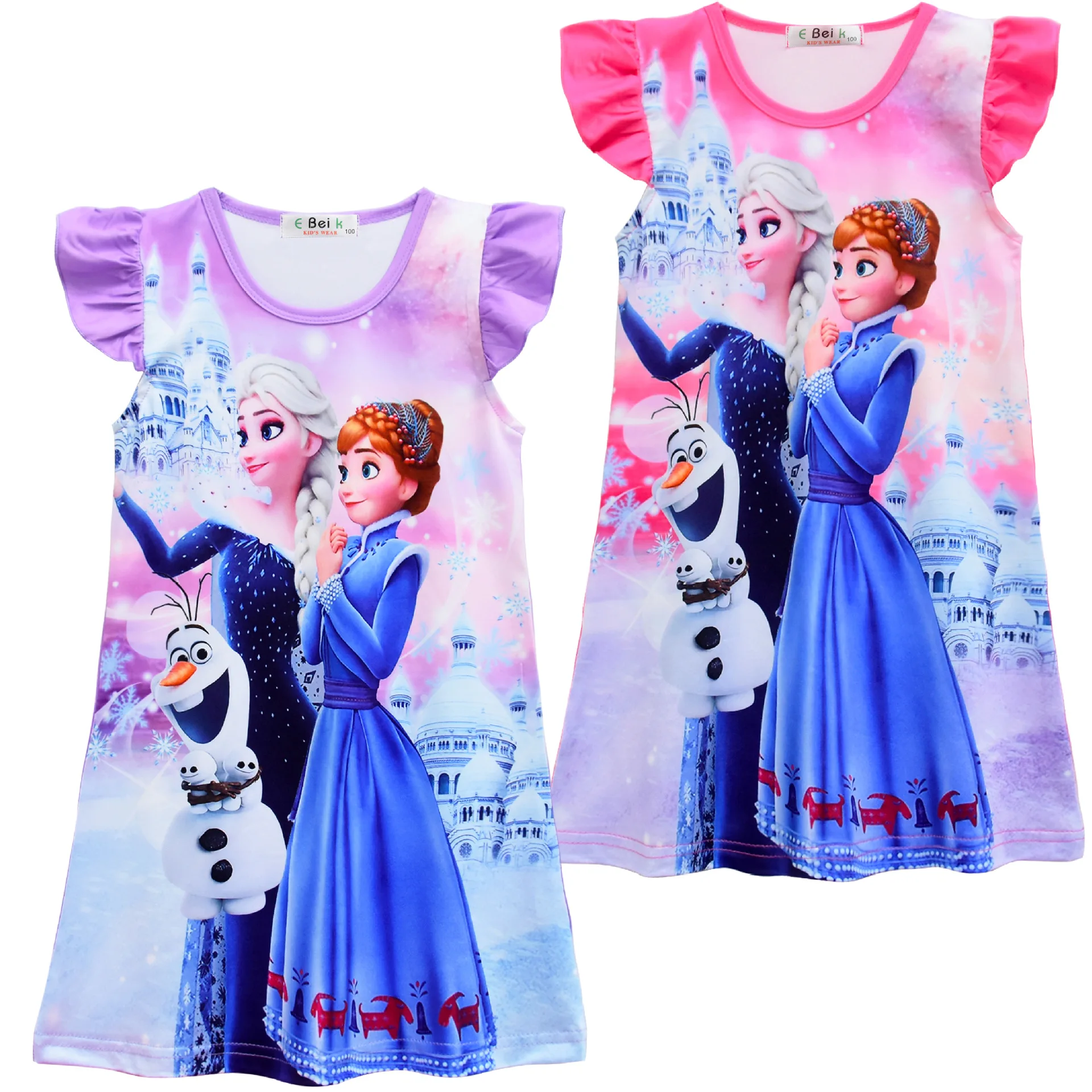 2024 Girls Dress Cartoon Summer Frozen Fashion Children's Elsa Princess Baby Girl Toddler Short Sleeve Cute Party Dresses
2024 Girls Dress Cartoon Summer Frozen Fashion Children's Elsa Princess Baby Girl Toddler Short Sleeve Cute Party Dresses