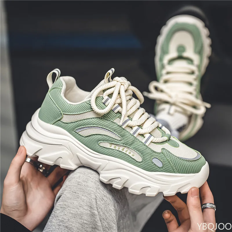 Весенне-осенняя мужская обувь, повседневные удобные прогулочные дышащие кроссовки, мужская модная обувь, модная универсальная обувь на шнуровке
Весенне-осенняя мужская обувь, повседневные удобные прогулочные дышащие кроссовки, мужская модная обувь, модная универсальная обувь на шнуровке