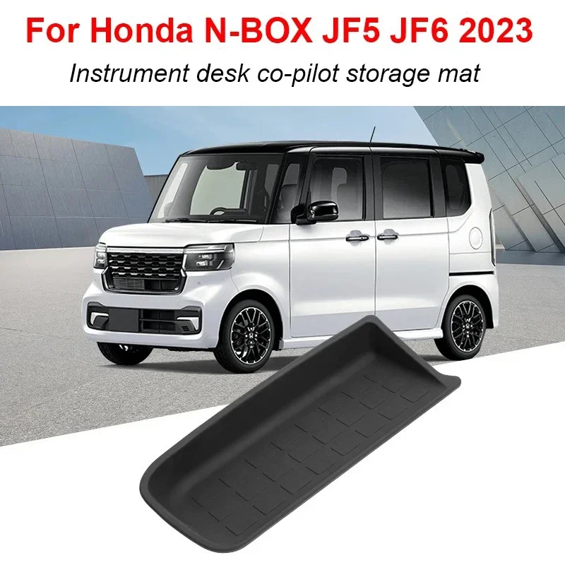 For Honda N-BOX JF5 JF6 Car Copilot Door Slot Storage Box Tray Pad Silica Gel Organizer Interior Accessories Tidying Black
For Honda N-BOX JF5 JF6 Car Copilot Door Slot Storage Box Tray Pad Silica Gel Organizer Interior Accessories Tidying Black