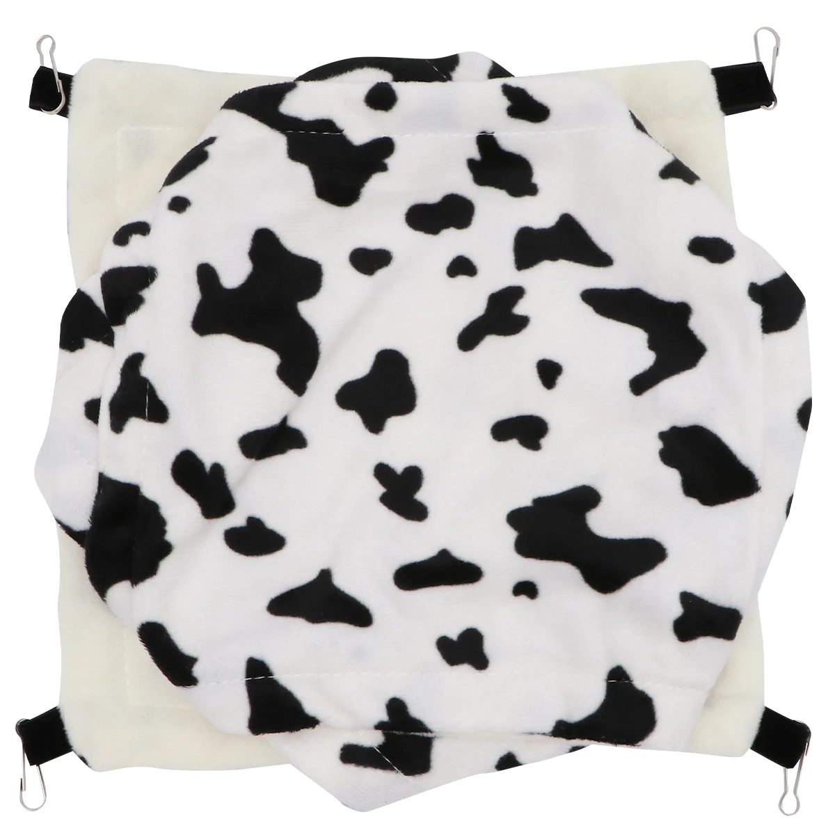 Hanging Double Layer Warm Cow Print Guinea Pig Hamster Nest Soft Durable Metal Frame Vertical Space Saver Sugar
Hanging Double Layer Warm Cow Print Guinea Pig Hamster Nest Soft Durable Metal Frame Vertical Space Saver Sugar
