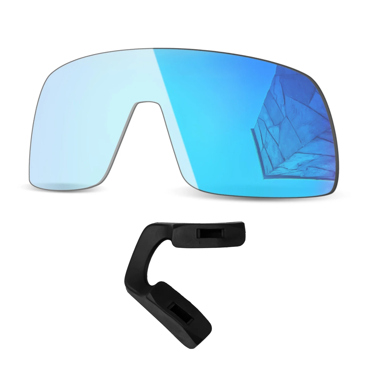 1.5mm Polarized Replacement Lenses & Small Nose Pads for Oakley Sutro OO9406 OO9406A Sunglasses-100% UV Protection
1.5mm Polarized Replacement Lenses & Small Nose Pads for Oakley Sutro OO9406 OO9406A Sunglasses-100% UV Protection