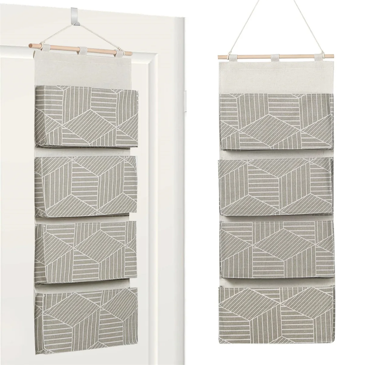 Multi Layer Storage Hanging Bag Wall Mounted Wardrobe Door Rear Storage Wall Mounted Cotton And Linen Storage Bag
Multi Layer Storage Hanging Bag Wall Mounted Wardrobe Door Rear Storage Wall Mounted Cotton And Linen Storage Bag