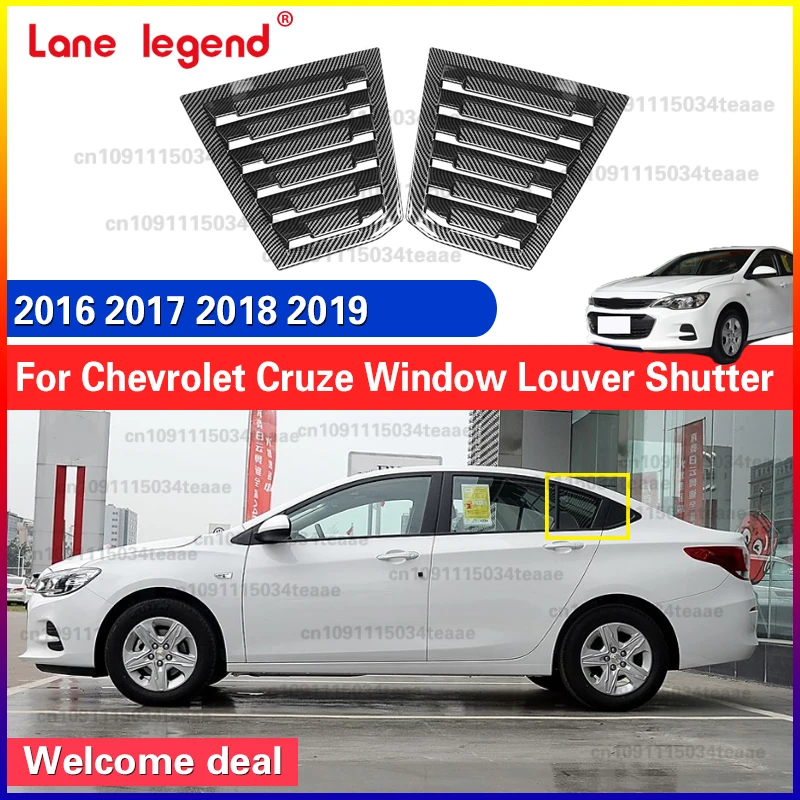 For Chevrolet Cruze 2016 2017 2018 2019 Car Rear Window Louver Shutter Cover Side Vent Scoop Blinds Trim High Quality ABS
For Chevrolet Cruze 2016 2017 2018 2019 Car Rear Window Louver Shutter Cover Side Vent Scoop Blinds Trim High Quality ABS
