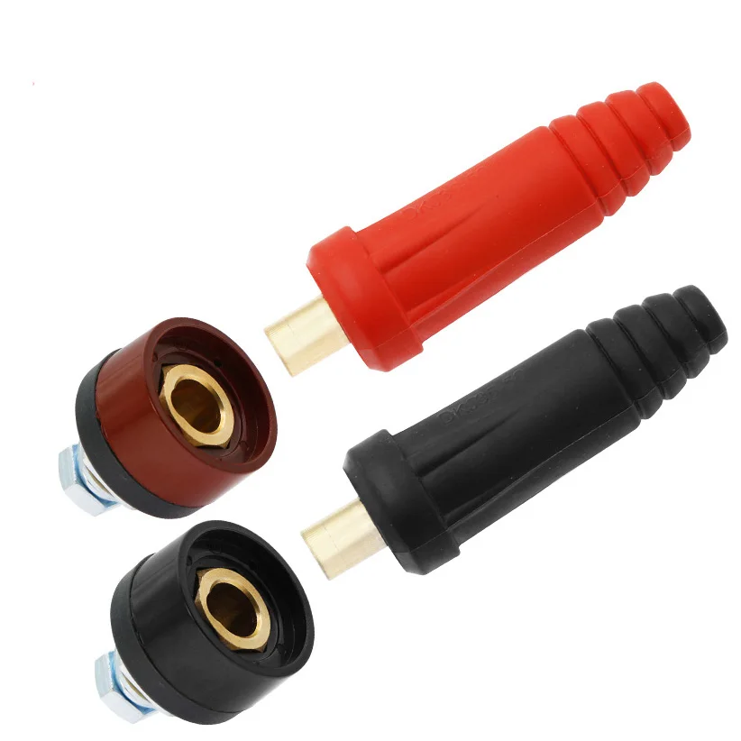 Europe Welding Machine Quick Fitting Male Cable Connector Socket Plug Adapter DKJ 10-25 35-50 50-70
Europe Welding Machine Quick Fitting Male Cable Connector Socket Plug Adapter DKJ 10-25 35-50 50-70