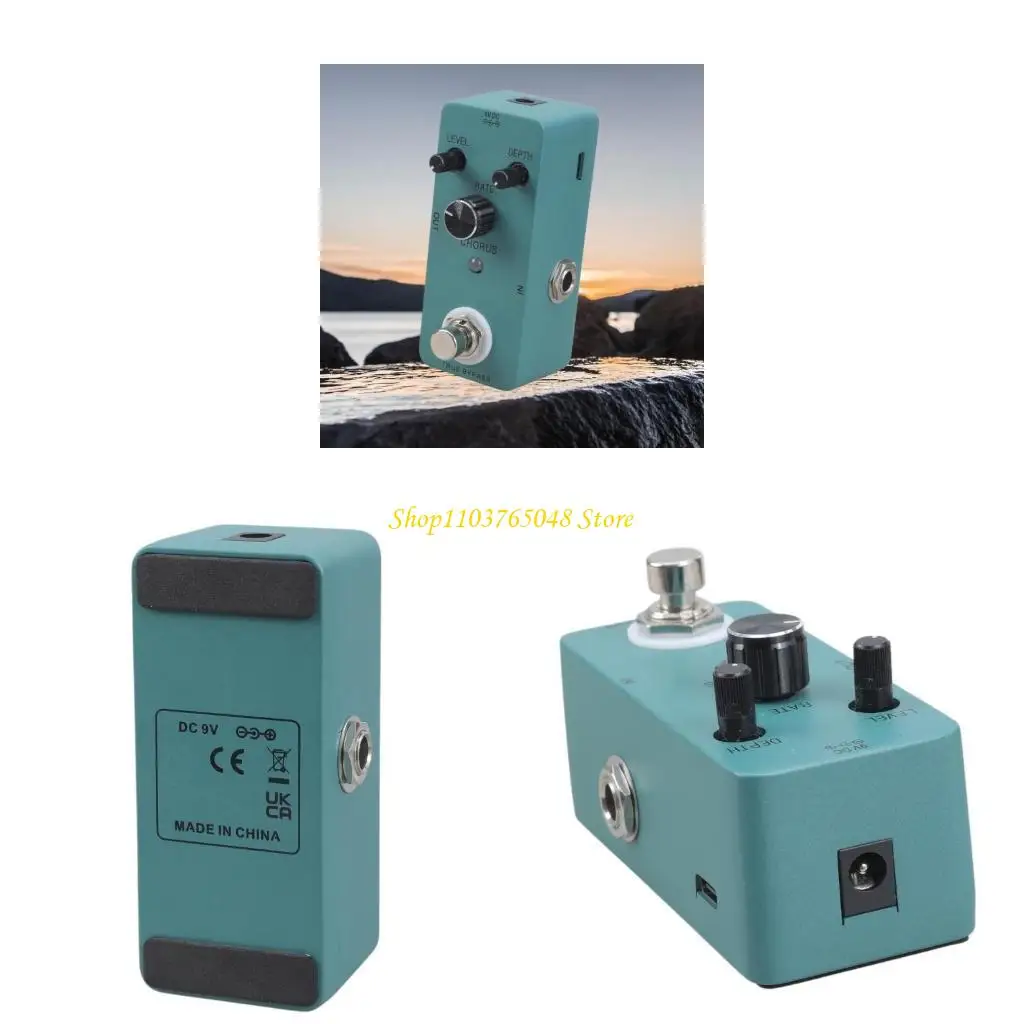 R53E Guitar True Bypass Accessory Analog Circuit Multiple Chorus Guitar Effect Pedal
R53E Guitar True Bypass Accessory Analog Circuit Multiple Chorus Guitar Effect Pedal